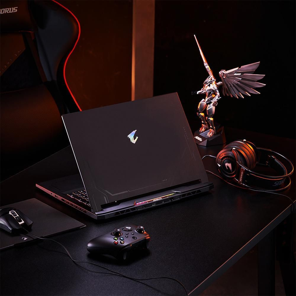 Ноутбук Gigabyte Aorus 17X AXF Core i9 13900HX 16Gb SSD1Tb NVIDIA GeForce RTX4080 12Gb 17.3" IPS QHD (2560x1440) Free DOS black WiFi BT Cam (AXF-B4KZ694SD) — фото 11