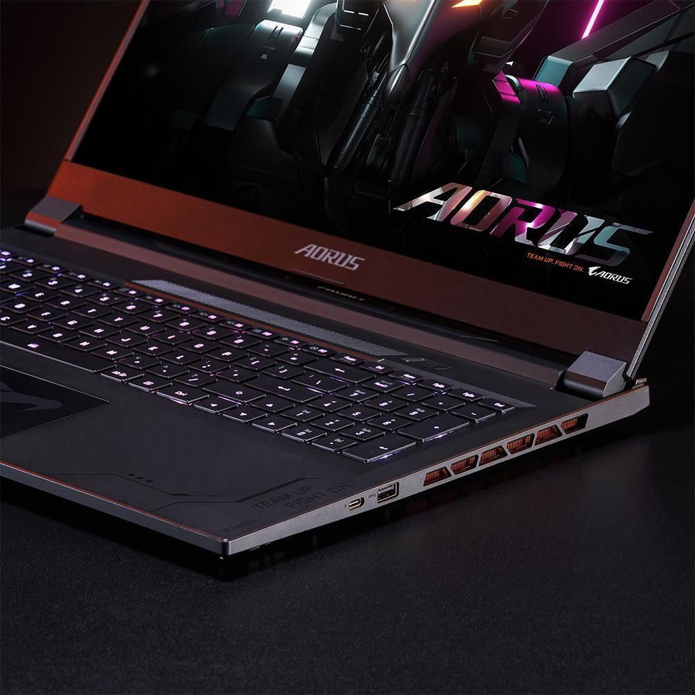 Ноутбук Gigabyte Aorus 17X AXF Core i9 13900HX 16Gb SSD1Tb NVIDIA GeForce RTX4080 12Gb 17.3" IPS QHD (2560x1440) Free DOS black WiFi BT Cam (AXF-B4KZ694SD) — фото 16