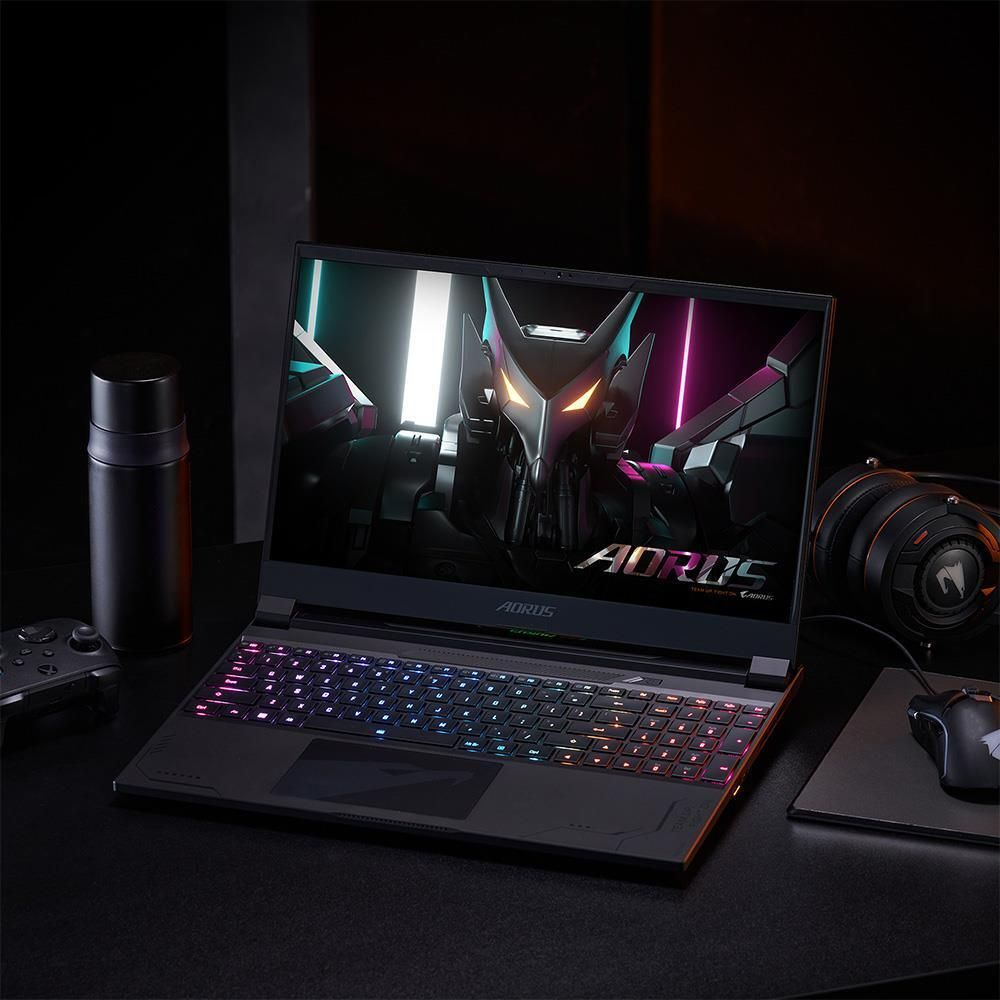 Ноутбук Gigabyte Aorus 15X AKF Core i9 13900HX 16Gb SSD1Tb NVIDIA GeForce RTX4060 8Gb 15.6" IPS QHD (2560x1440) Free DOS black WiFi BT Cam (AKF-B3KZ754SD) — фото 14