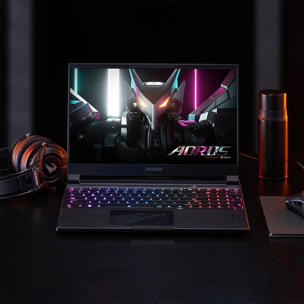 Ноутбук Gigabyte Aorus 15X AKF Core i9 13900HX 16Gb SSD1Tb NVIDIA GeForce RTX4060 8Gb 15.6" IPS QHD (2560x1440) Free DOS black WiFi BT Cam (AKF-B3KZ754SD) — фото 18