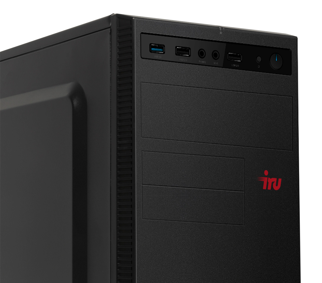 ПК IRU Home 315 MT i3 10100F (3.6) 16Gb 1Tb 7.2k SSD240Gb GTX1650 4Gb Free DOS GbitEth 400W черный (1479406) — фото 6