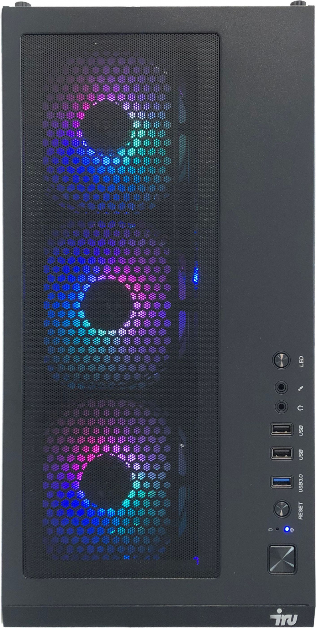 ПК IRU Game 710Z6GP MT Core i9 12900F (2.4) 32Gb 4Tb SSD1Tb RTX3090 24Gb Free DOS GbitEth 850W черный (1722561) — фото 9