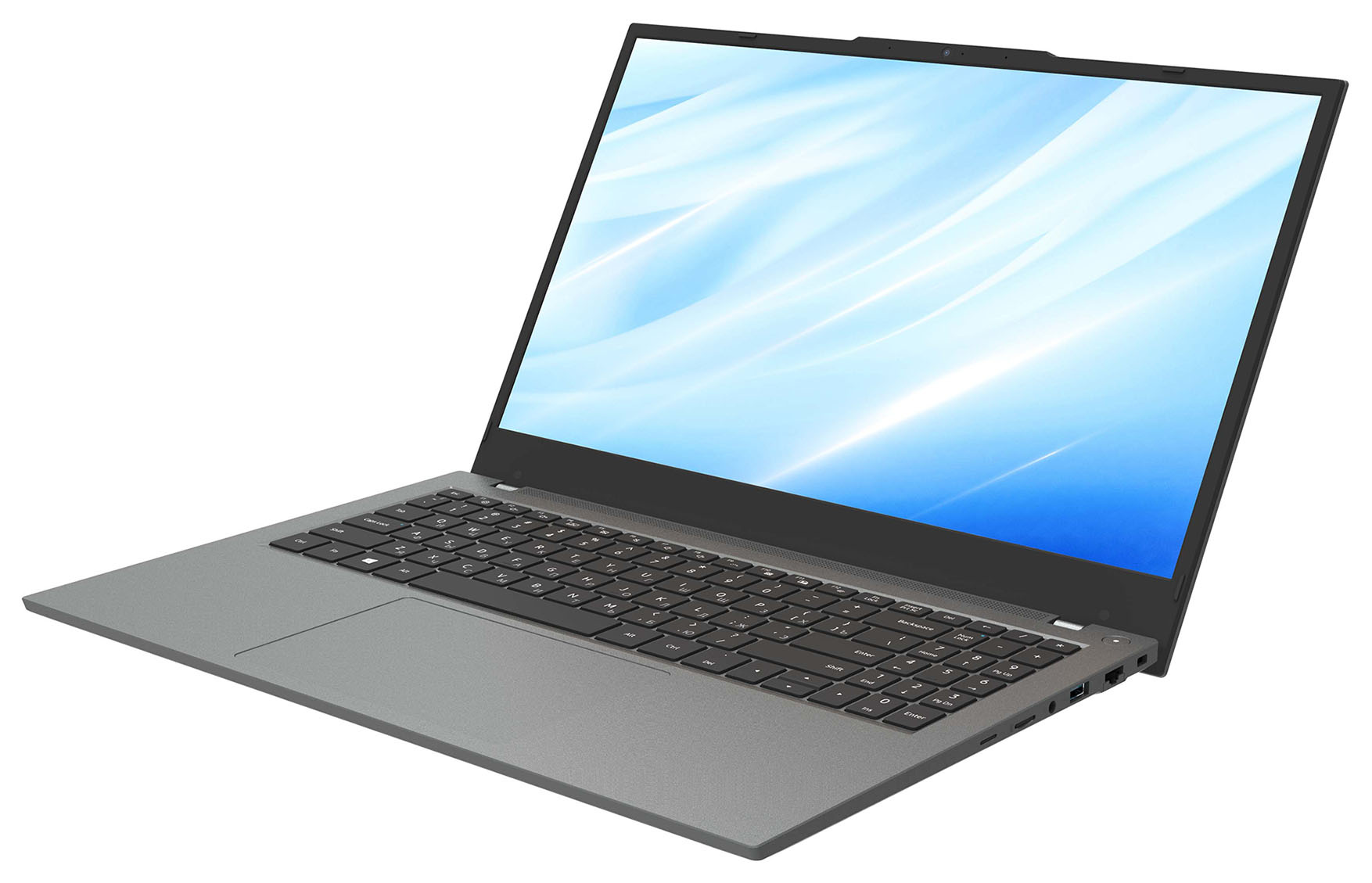 Ноутбук IRU Калибр 15EC Core i5 8259U 8Gb SSD256Gb Intel Iris Plus graphics 655 15.6" FHD (1920x1080) Free DOS black WiFi BT Cam 4250mAh (1889951) — фото 2