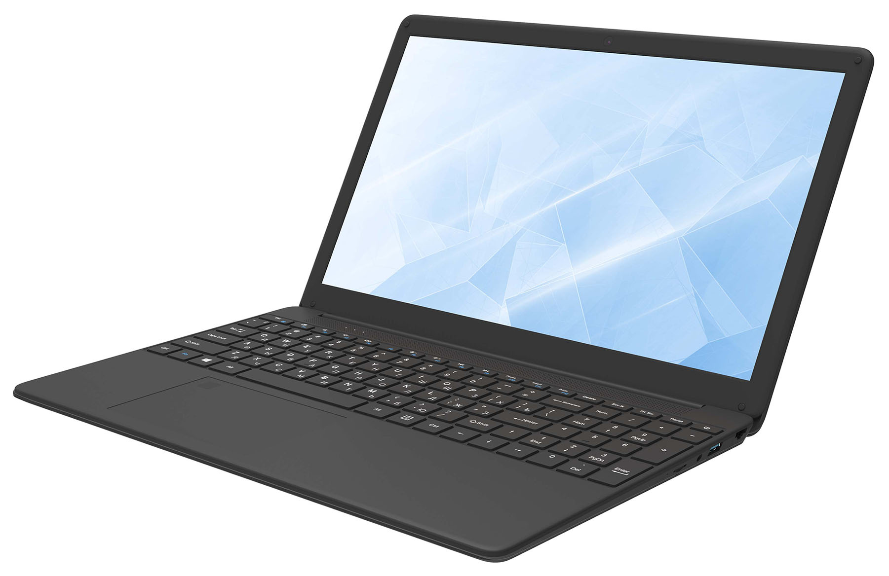 Ноутбук IRU Калибр 15EC Core i3 10110U 8Gb 1Tb Intel HD Graphics 15.6" FHD (1920x1080) Free DOS black WiFi BT Cam 4500mAh (1889954) — фото 2