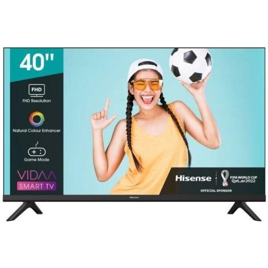 Телевизор HISENSE 40" FHD 1920x1080 Wi-Fi Direct черный 40A4K