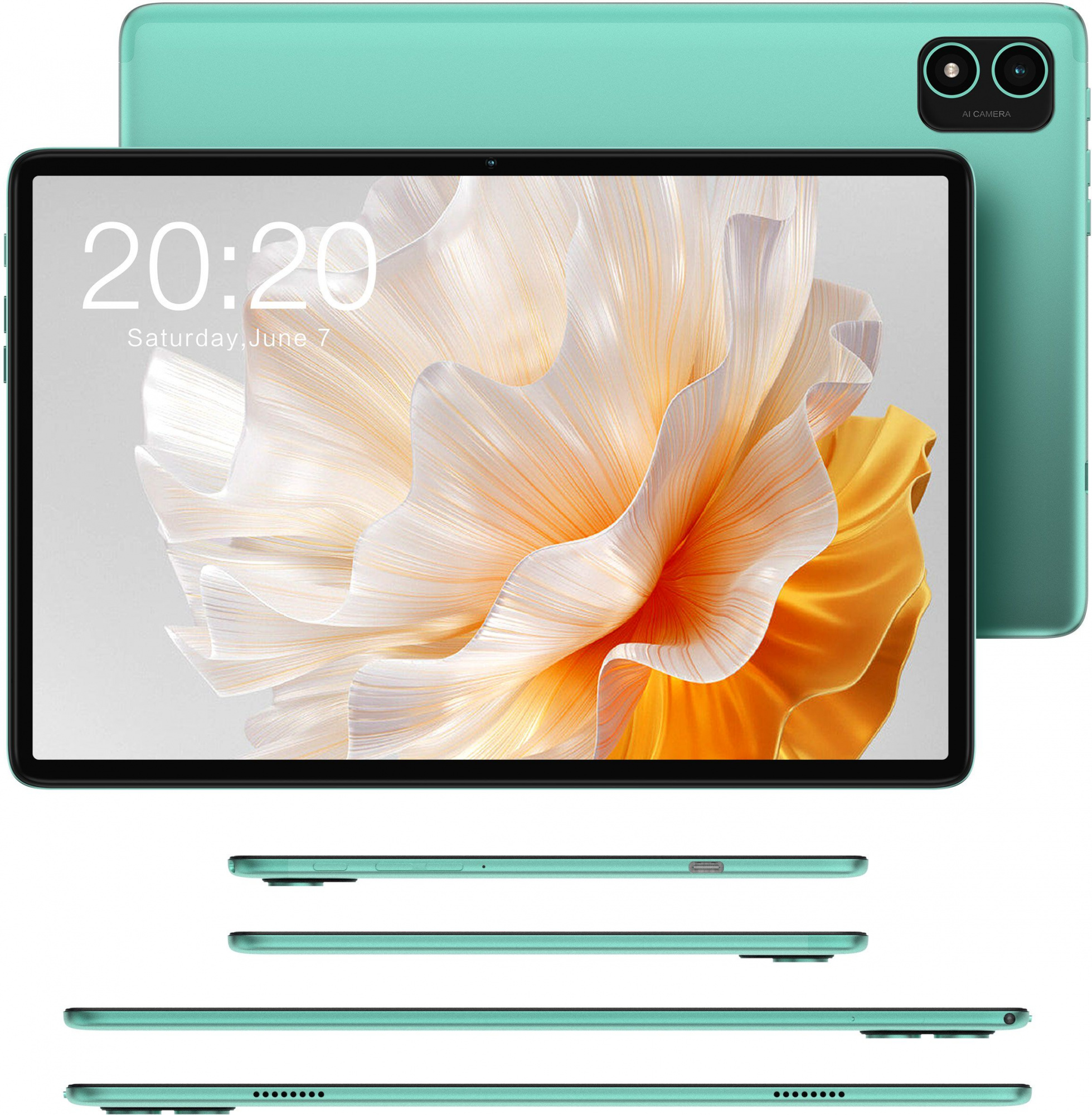 Планшет Teclast P40S MT8183 (2.0) 8C RAM6Gb ROM128Gb 10.1" IPS 1280x800 Android 13 голубой 13Mpix 5Mpix BT GPS WiFi Touch microSD 256Gb 6000mAh 10hr — фото 3