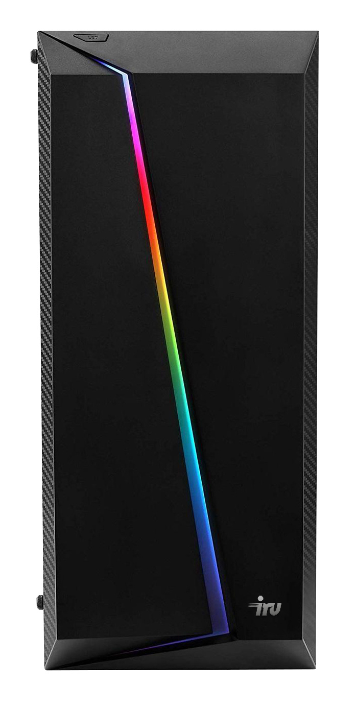 ПК IRU Game 525 MT Ryzen 5 2600 (3.4) 16Gb 1Tb 7.2k SSD120Gb GTX1650 4Gb Windows 10 Home Single Language 64 GbitEth 500W черный (1417358) — фото 4