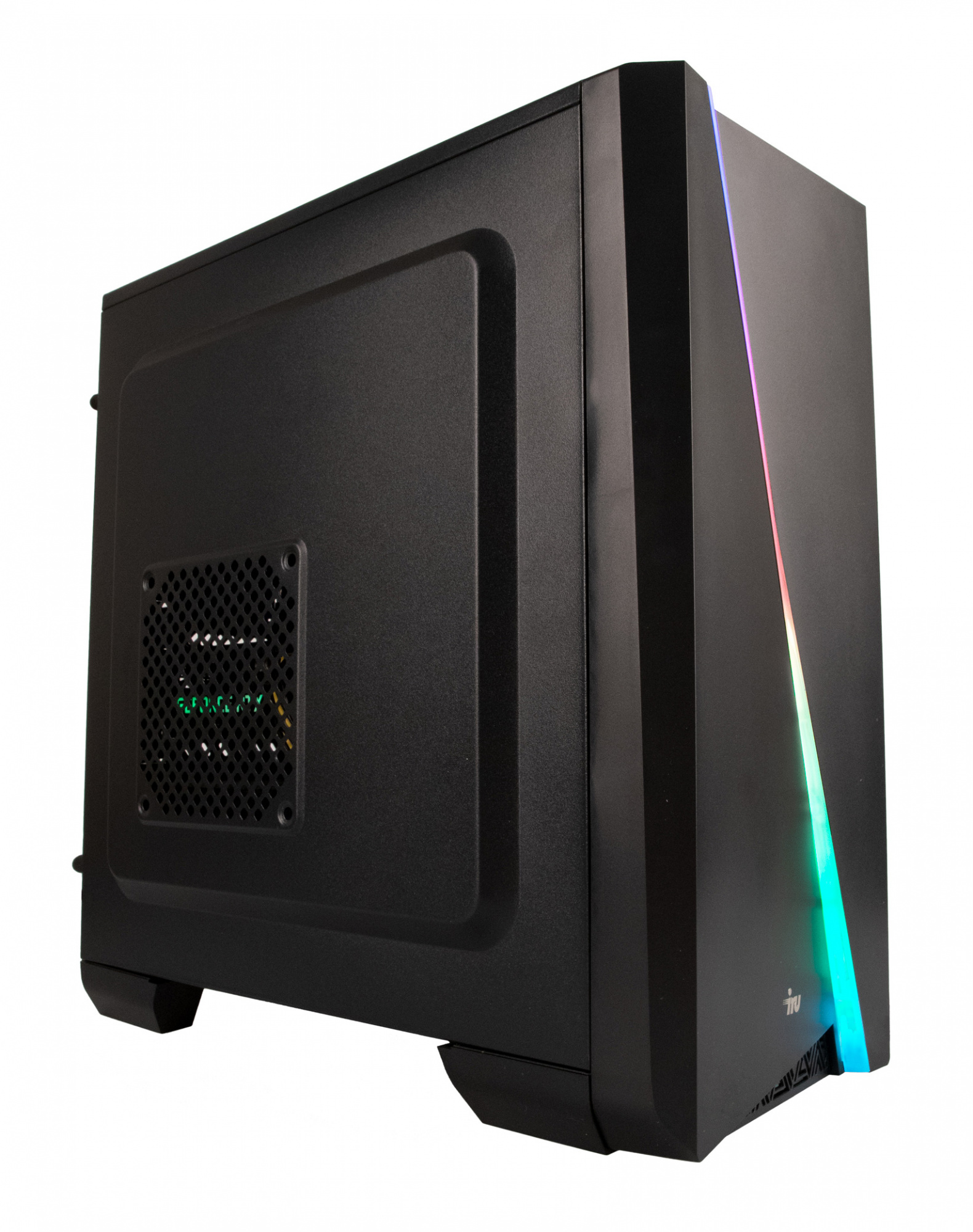 ПК IRU Game 615 MT i5 10400F (2.9) 16Gb 1Tb 7.2k SSD240Gb GTX1660 6Gb Windows 10 Home Single Language 64 GbitEth 500W черный (1546750) — фото 7
