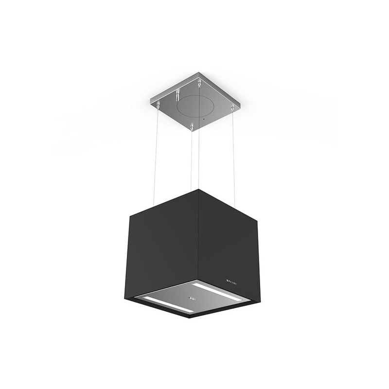 Островная вытяжка Faber SOFT CUBE BLACK INGO F40