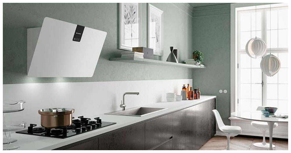 Настенная вытяжка Faber SOFT SLIM 80 WHITE KOS A80 — фото 2