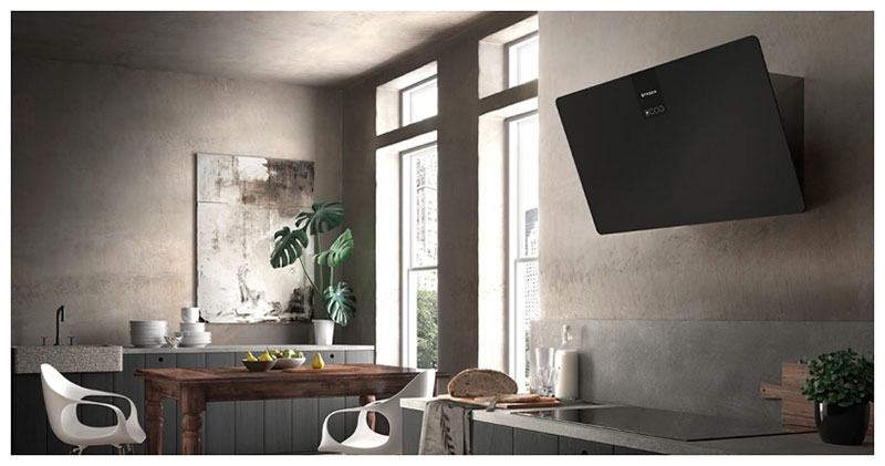 Настенная вытяжка Faber SOFT SLIM 80 GREY LONDON A80 — фото 2