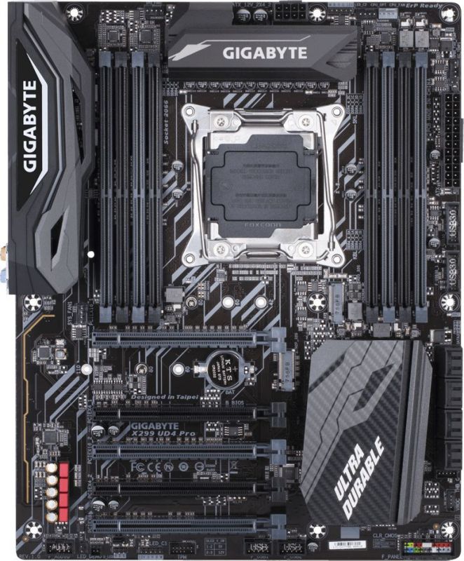 Материнская плата Gigabyte X299 UD4 Pro Soc-2066 Intel X299 8xDDR4 ATX AC`97 8ch(7.1) GbLAN RAID