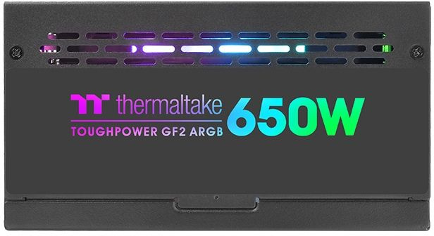 Блок питания Thermaltake ATX 650W Toughpower GF2 ARGB 80+ gold 24pin APFC 140mm fan color LED 9xSATA Cab Manag RTL — фото 3