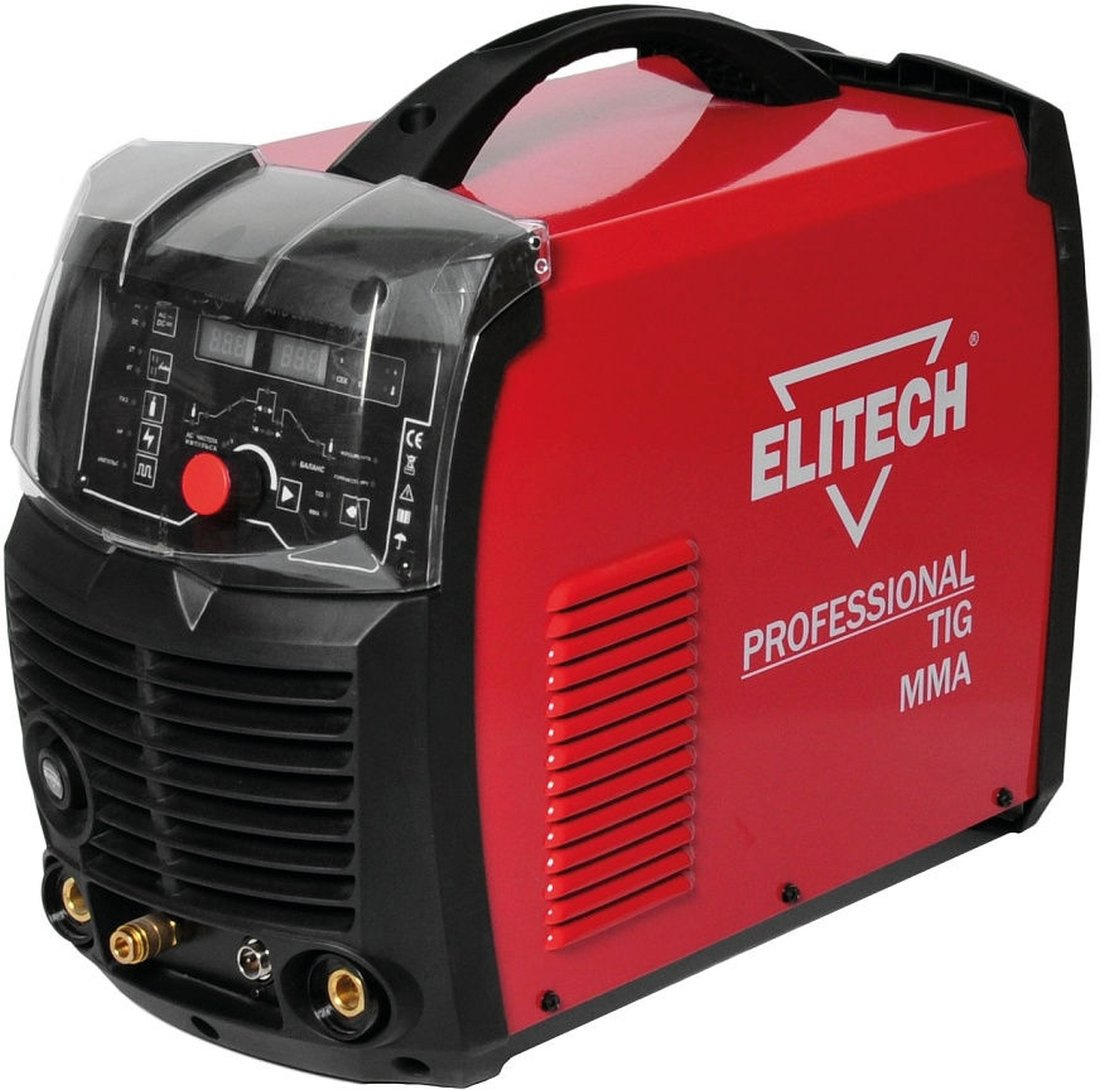 Сварочный полуавтомат Elitech АИС 200AC/DC Pulse инвертор ММА/TIG 6кВт