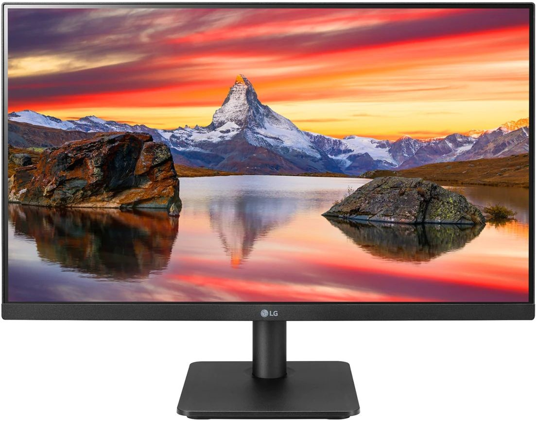 Монитор LG 23.8" 24MP400-B черный IPS LED 5ms 16:9 HDMI матовая 1000:1 250cd 178гр/178гр 1920x1080 75Hz FreeSync VGA FHD 2.6кг (RUS)
