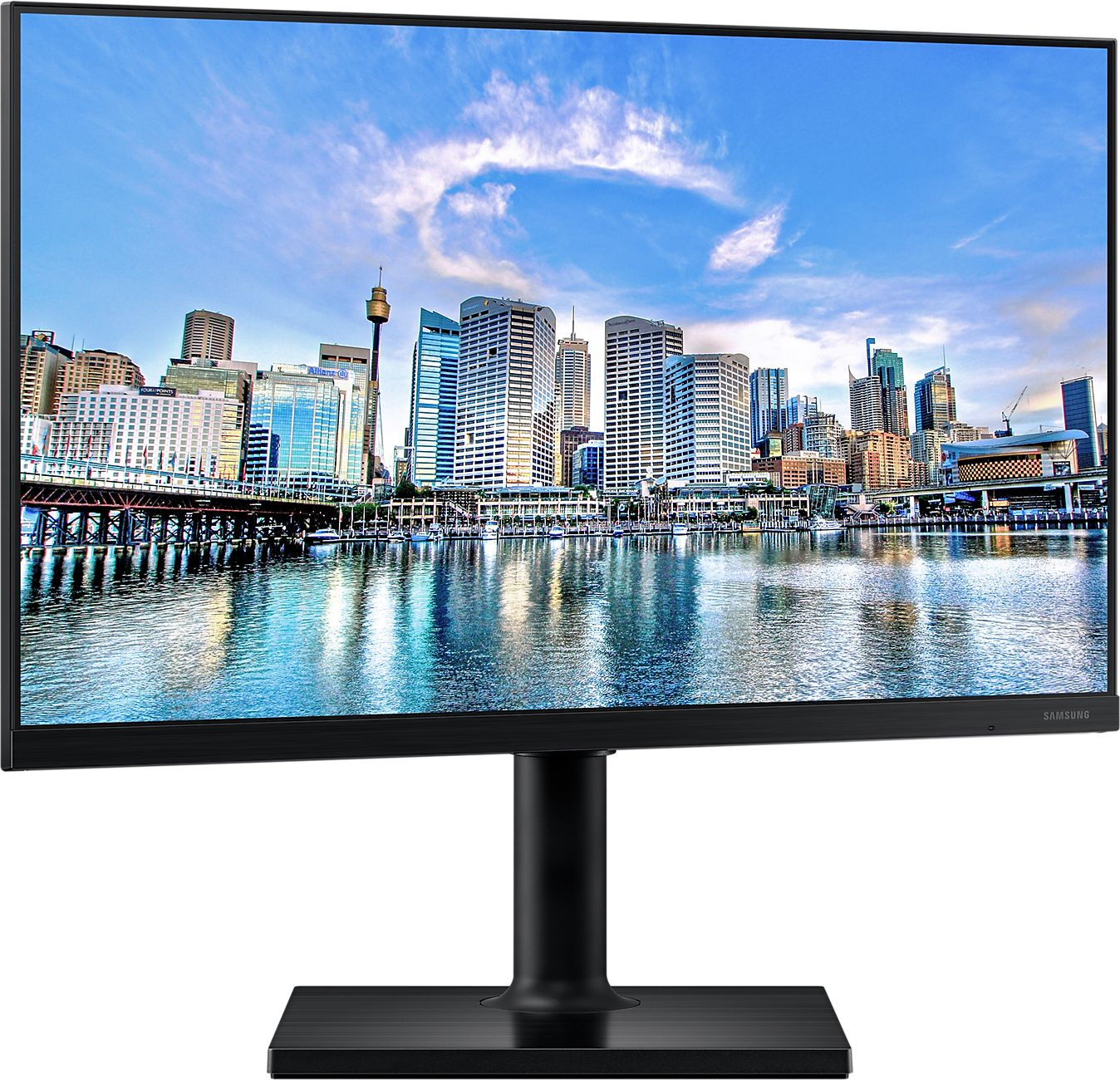 Монитор Samsung 24" F24T450FZI черный IPS LED 16:9 HDMI M/M матовая HAS Piv 250cd 178гр/178гр 1920x1080 75Hz DP FHD USB 4кг — фото 6
