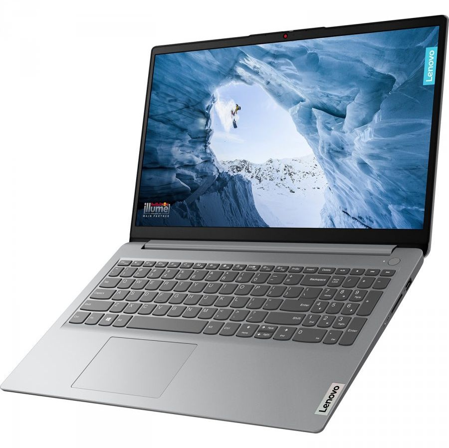 Ноутбук Lenovo IdeaPad 1 15IGL7 Celeron N4020 8Gb SSD256Gb Intel UHD Graphics 600 15.6" TN FHD (1920x1080) noOS grey WiFi BT Cam (82V700BPUE) — фото 2