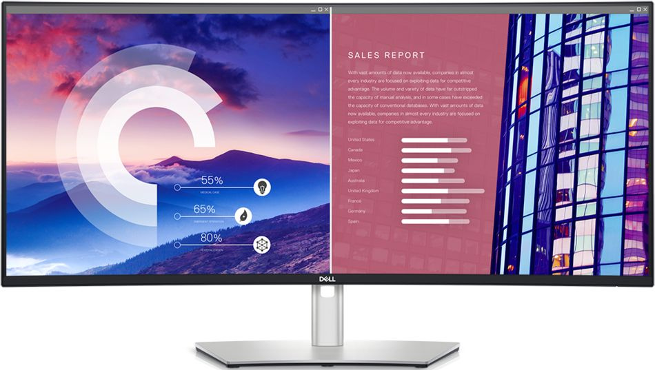 Монитор Dell 37.5" UltraSharp U3821DW — фото 2