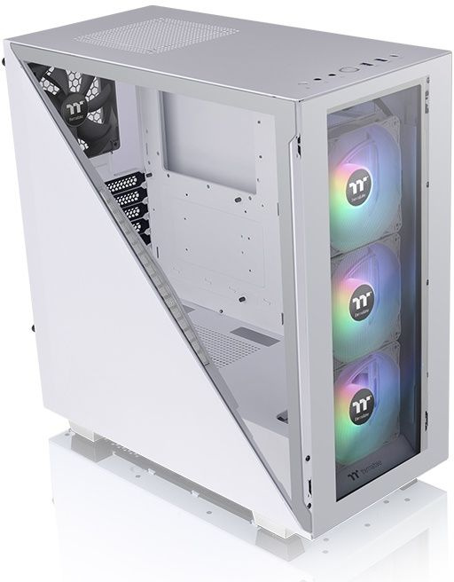 Корпус Thermaltake Divider 300 TG ARGB белый без БП ATX 3x120mm 3x140mm 2xUSB3.0 audio bott PSU — фото 5