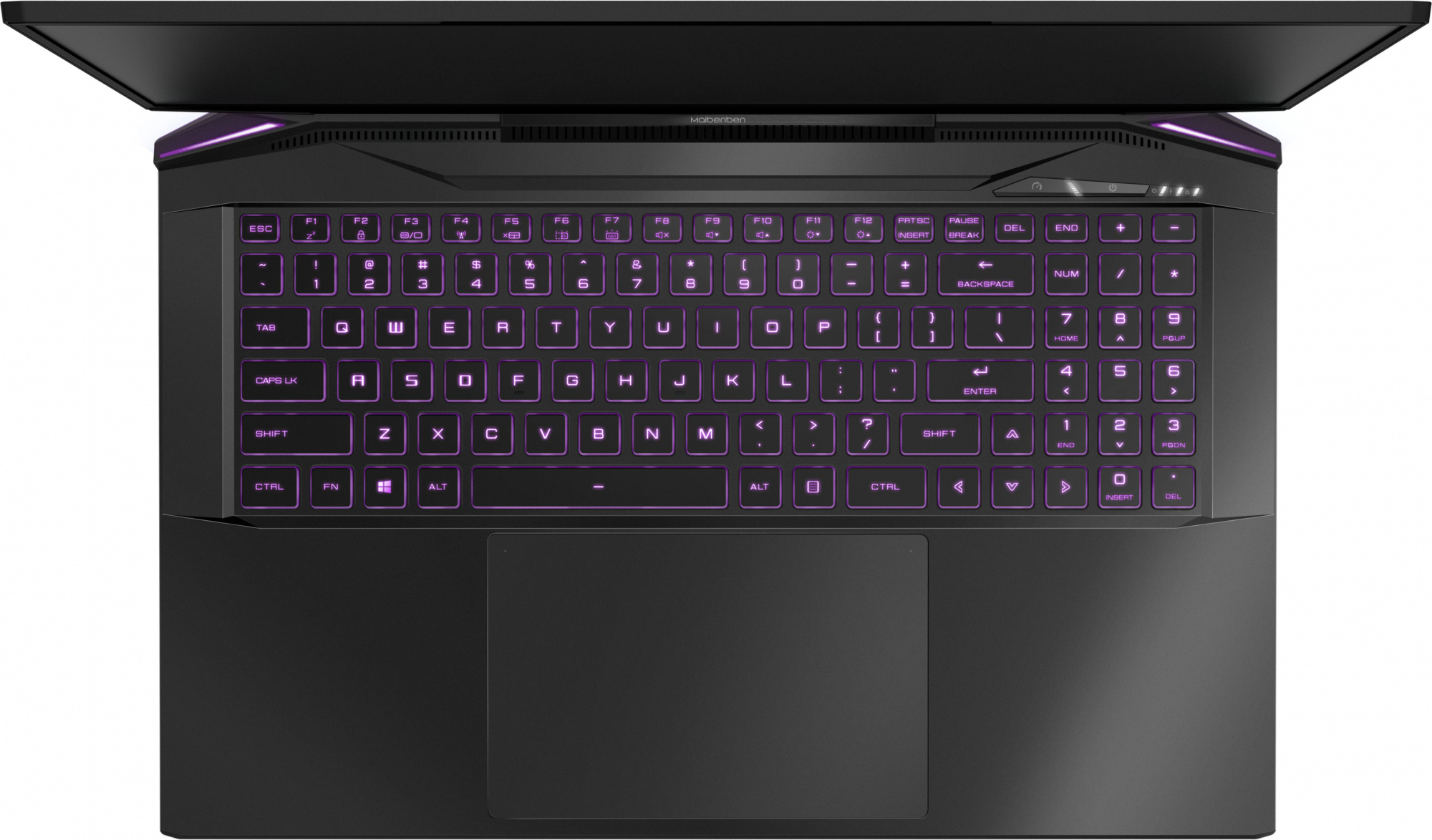 Ноутбук Maibenben X757 Ryzen 7 5800H 16Gb SSD1Tb NVIDIA GeForce RTX 3070 8Gb 17.3" IPS QHD (2560x1440) Linux black WiFi BT Cam 4100mAh (X757QSGELBRE0) — фото 5