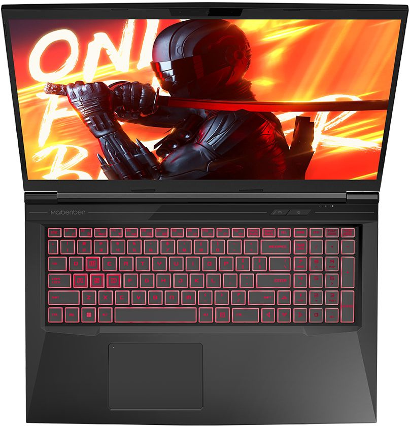 Ноутбук Maibenben X668 Core i7 12700H 32Gb SSD1Tb NVIDIA GeForce RTX 3070 8Gb 17.3" IPS QHD (2560x1440) Linux black WiFi BT Cam 4100mAh (X668QSJELBRE0) — фото 8