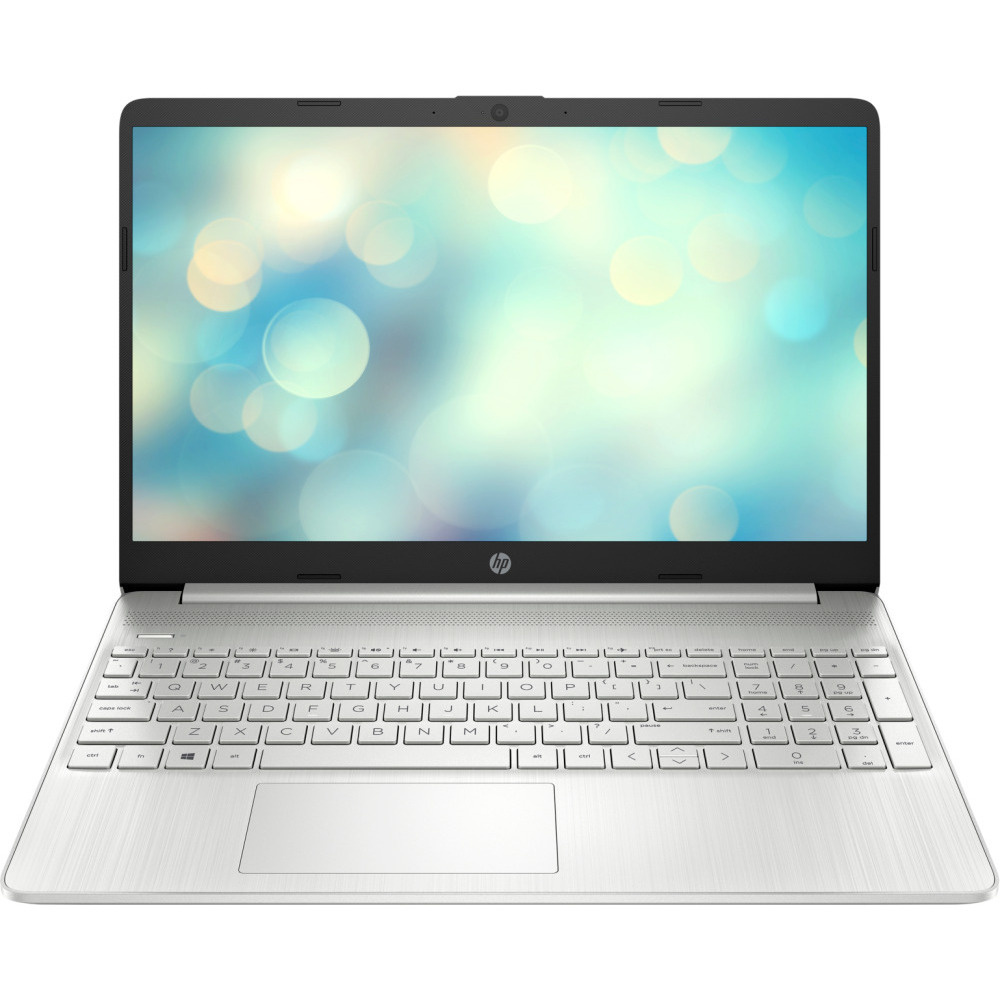 Ноутбук HP 15s-fq5299nia Core i7 1255U 8Gb SSD512Gb Intel Iris Xe graphics 15.6" IPS FHD (1920x1080) noOS silver WiFi BT Cam (7C8B7EA)