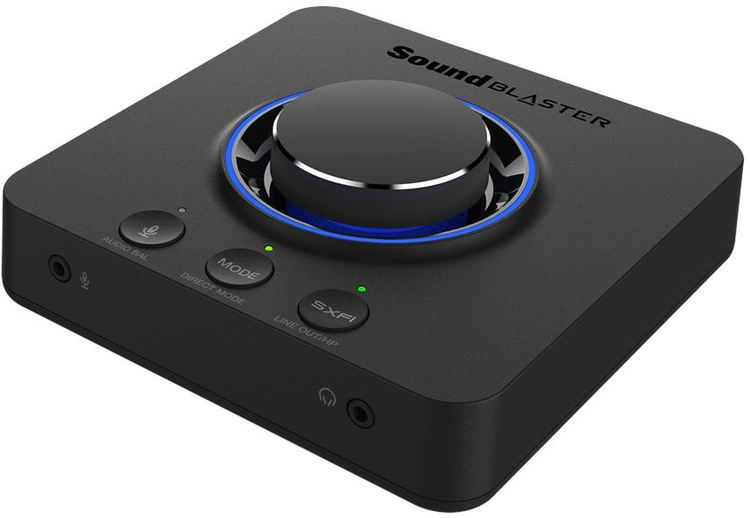 Звуковая карта Creative USB Sound BlasterX X-3 (SB-Axx1) 7.1 Ret — фото 2