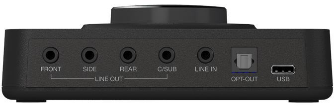 Звуковая карта Creative USB Sound BlasterX X-3 (SB-Axx1) 7.1 Ret — фото 3