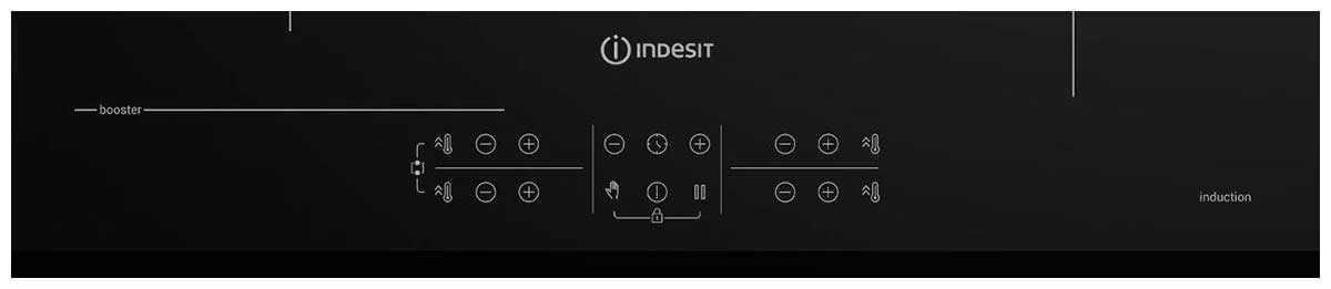 Индукционная варочная поверхность Indesit IB 41B60 BF черный — фото 4