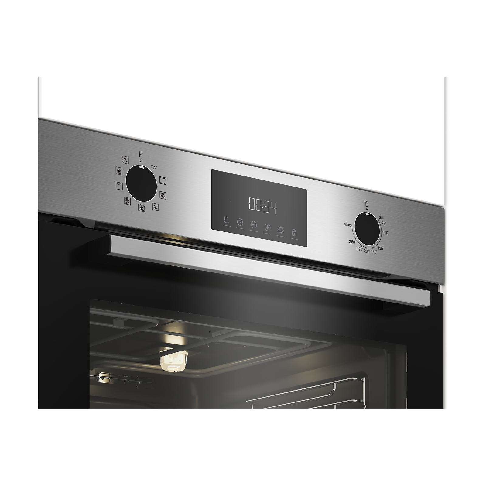 Духовой шкаф Электрический Indesit IFSE 3841 J IX — фото 2