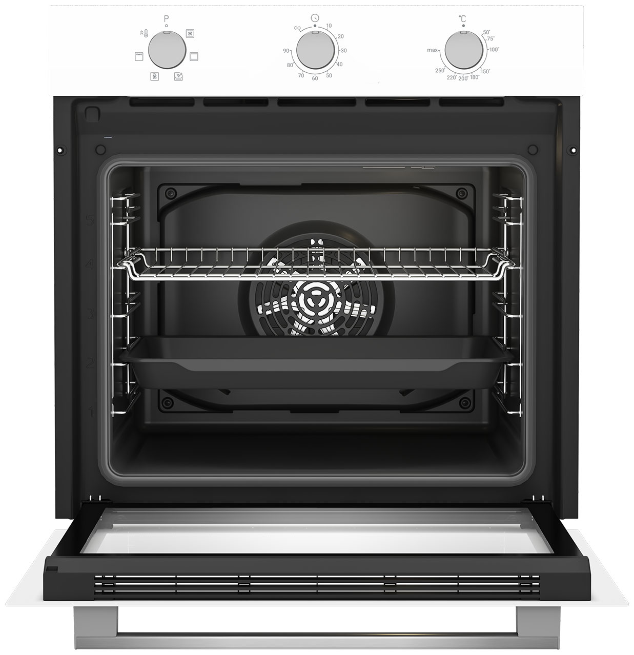 Духовой шкаф Электрический Indesit IFE 3634 WH белый — фото 2