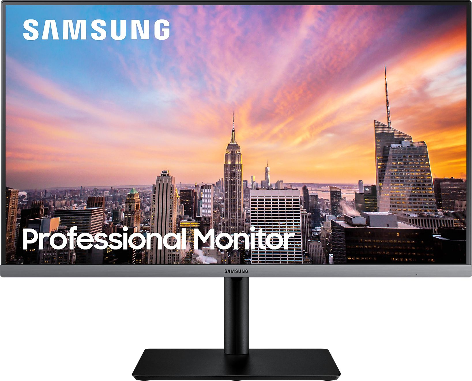 Монитор Samsung 27" S27R650FDI темно-серый IPS LED 5ms 16:9 HDMI полуматовая HAS Piv 250cd 178гр/178гр 1920x1080 75Hz VGA DP FHD USB 6.4кг — фото 11