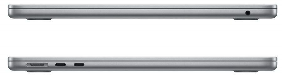 Ноутбук Apple MacBook Air A2681 M2 8 core 16Gb SSD256Gb/8 core GPU 13.6" IPS (2560x1664) Mac OS grey space WiFi BT Cam (Z15S0059E) — фото 5