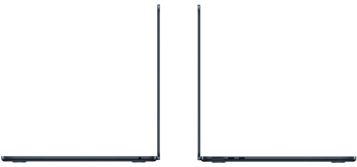 Ноутбук Apple MacBook Air A2681 M2 8 core 16Gb SSD512Gb/8 core GPU 13.6" IPS (2560x1664) Mac OS midnight WiFi BT Cam (Z160006PD) — фото 3