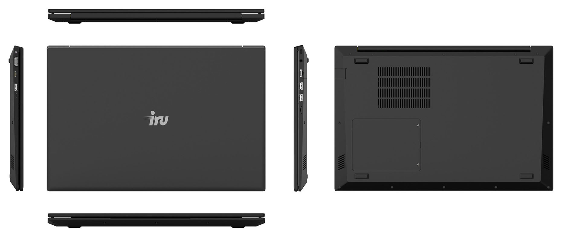 Ноутбук IRU Калибр 15EC5 Core i5 1135G7 16Gb SSD512Gb Intel Iris Xe 15.6" FHD (1920x1080) Free DOS black WiFi BT Cam 7200mAh — фото 7