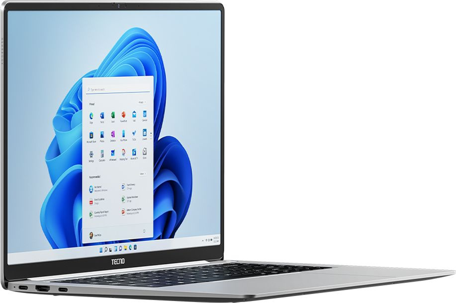 Ноутбук Tecno MegaBook S1 Core i5 1240P 16Gb SSD512Gb Intel Iris Xe graphics 15.6" IPS 3.2K (3200x2000) Windows 11 Home 64 grey WiFi BT Cam 6060mAh (71003300134) — фото 4