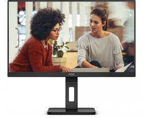 Монитор AOC 24" 24E3QAF черный IPS LED 4ms 16:9 HDMI M/M матовая HAS Piv 1000:1 300cd 178гр/178гр 1920x1080 75Hz VGA DP FHD USB 4.43кг