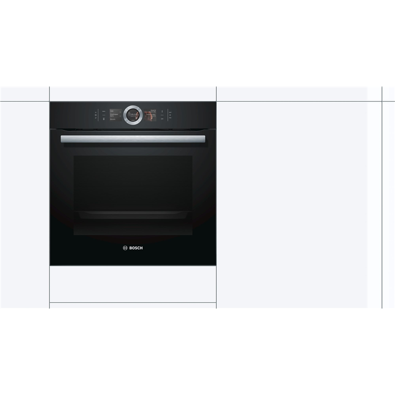 Встраиваемая электрическая духовка BOSCH Serie | 8 HBG636LB1 — фото 2