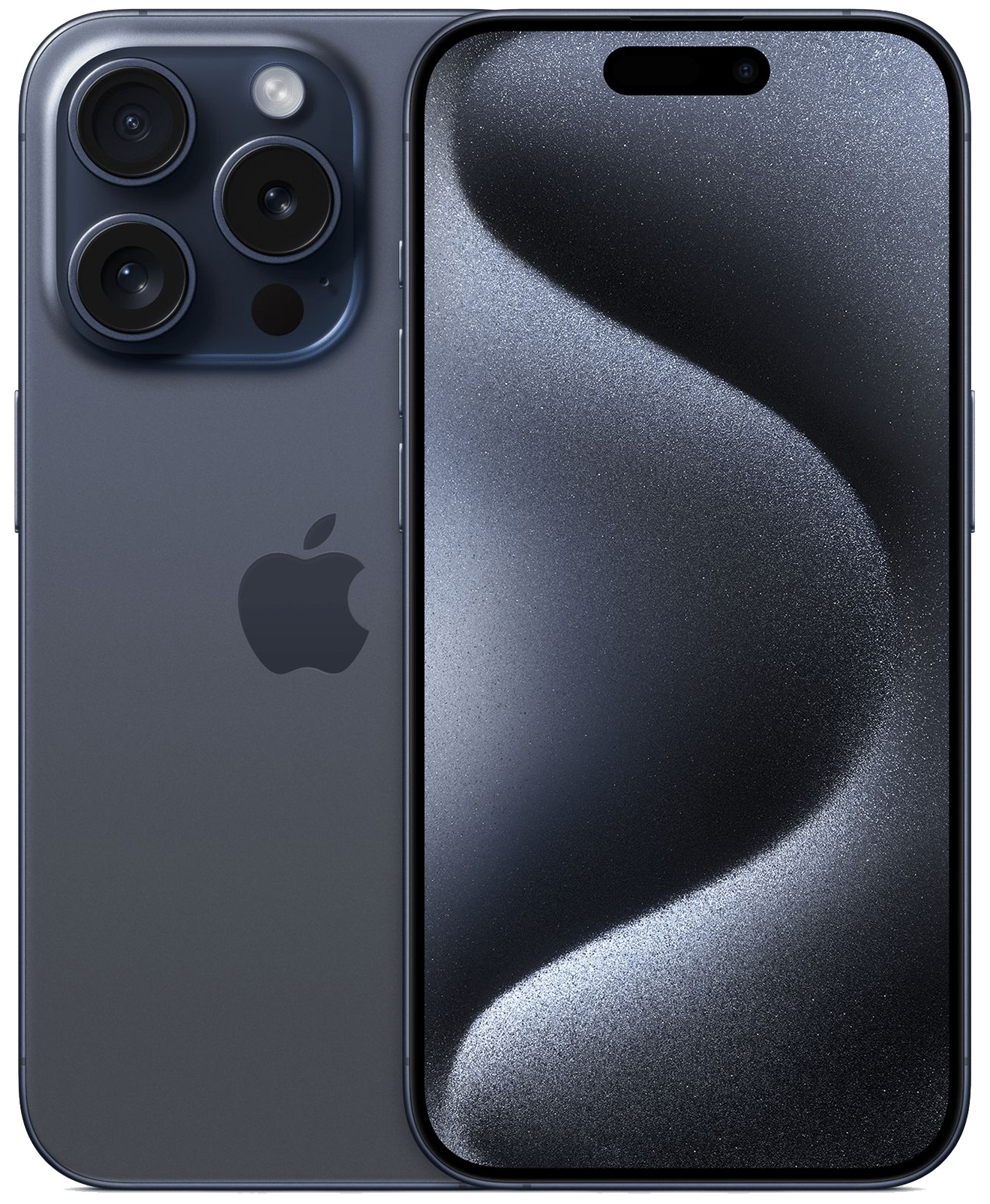 Смартфон Apple iPhone 15 Pro 256 ГБ синий титан