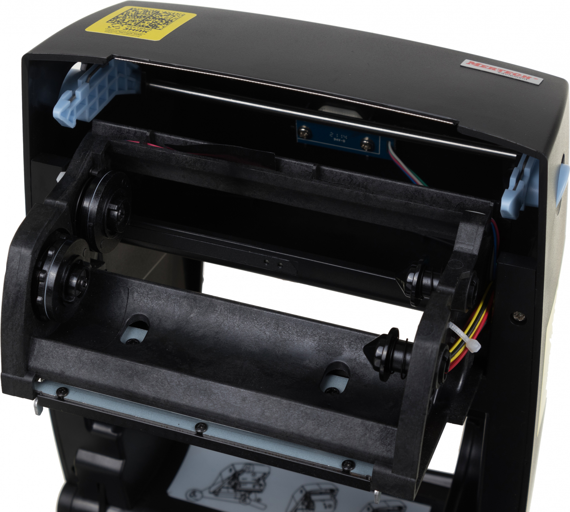 Термопринтер Mertech MPRINT TLP100 TERRA NOVA (для печ.накл.) стационарный черный — фото 7