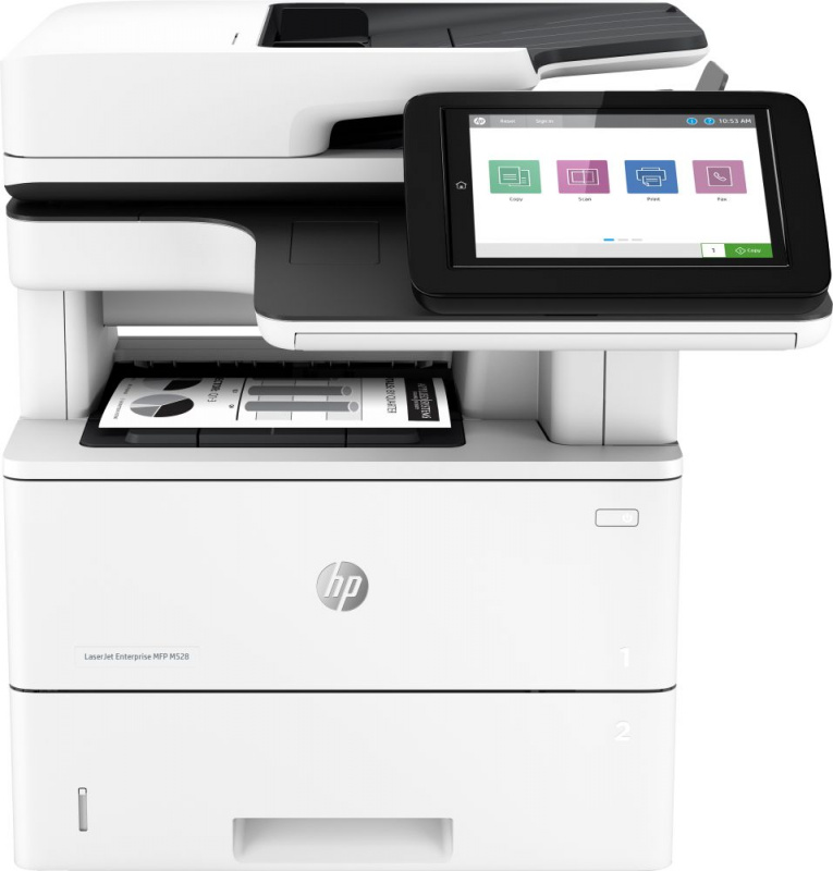 МФУ лазерный HP LaserJet Enterprise M528dn (1PV64A) A4 Duplex Net белый/черный — фото 5