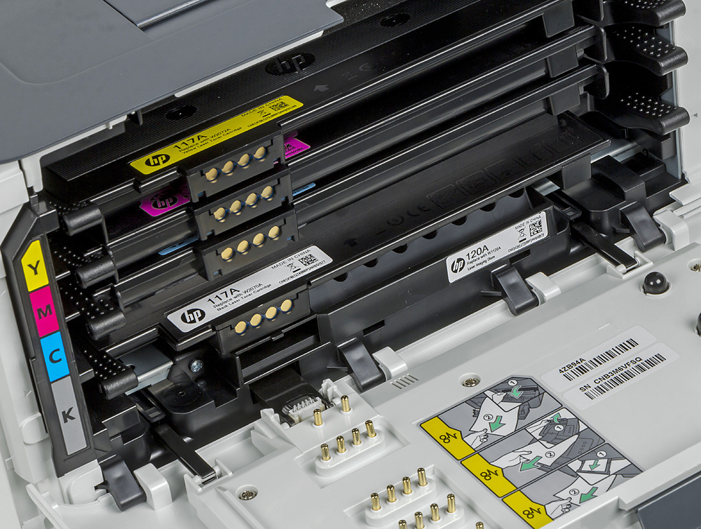 Принтер лазерный HP Color LaserJet Laser 150a (4ZB94A) A4 белый — фото 12