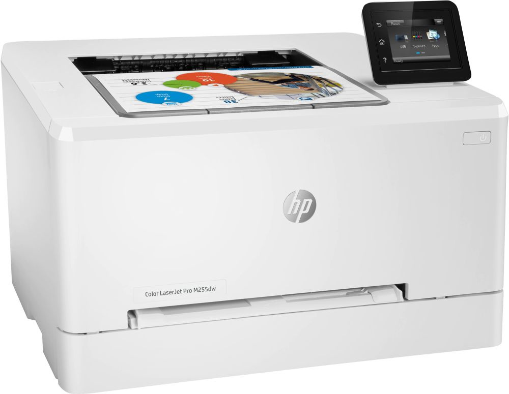 Принтер лазерный HP Color LaserJet Pro M255dw (7KW64A) A4 Duplex Net WiFi белый — фото 3