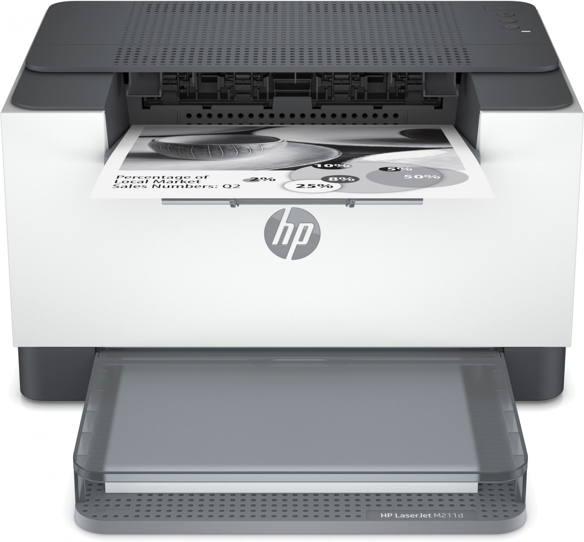Принтер лазерный HP LaserJet M211d (9YF82A) A4 Duplex белый — фото 2