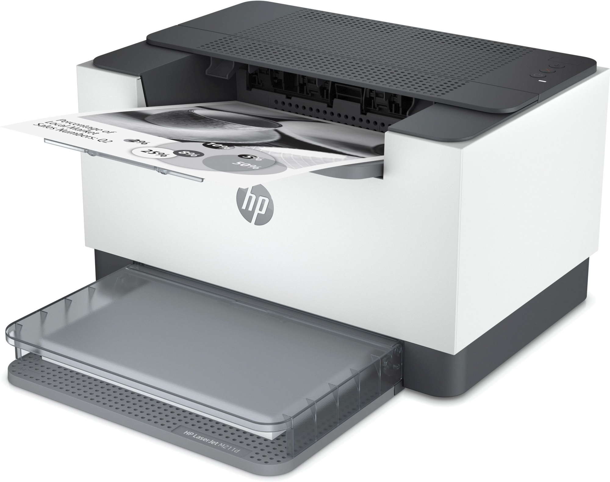 Принтер лазерный HP LaserJet M211d (9YF82A) A4 Duplex белый — фото 3