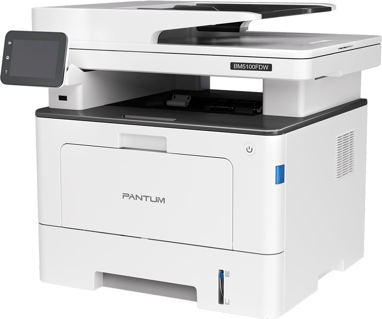 МФУ лазерный Pantum BM5100FDW A4 Duplex Net WiFi белый/черный — фото 2