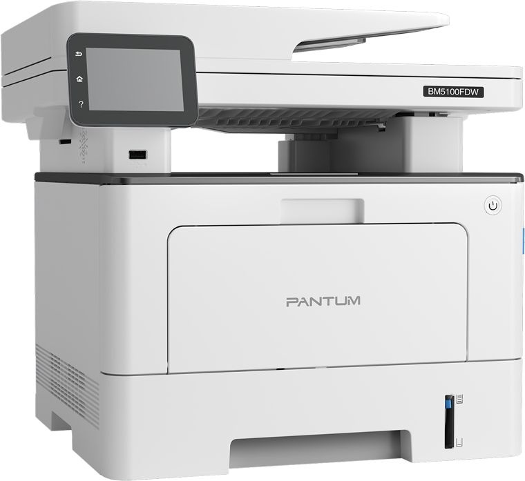 МФУ лазерный Pantum BM5100FDW A4 Duplex Net WiFi белый/черный — фото 3