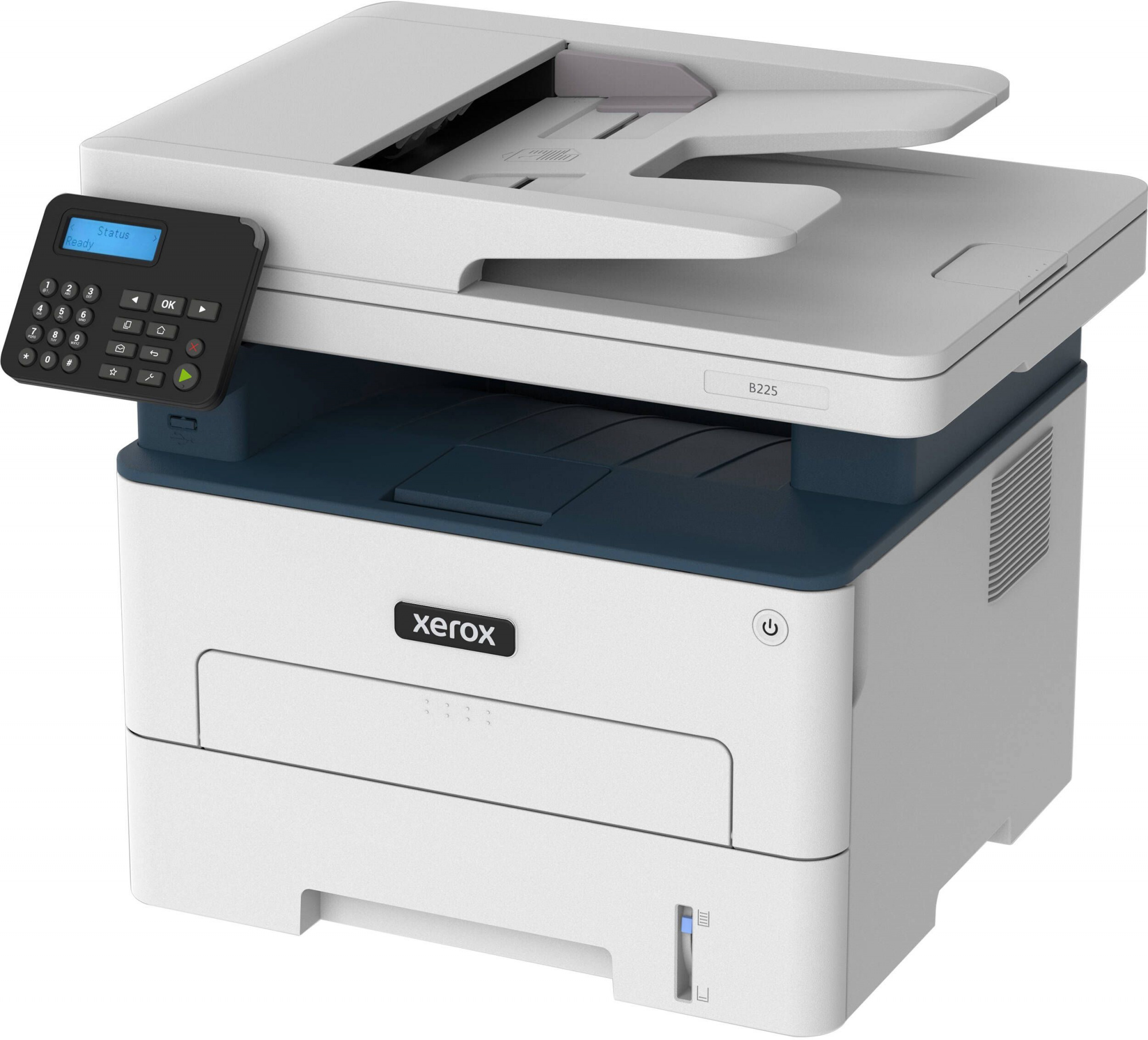 МФУ лазерный Xerox WorkCentre B225DNI (B225V_DNI) A4 Duplex Net WiFi белый/синий — фото 5