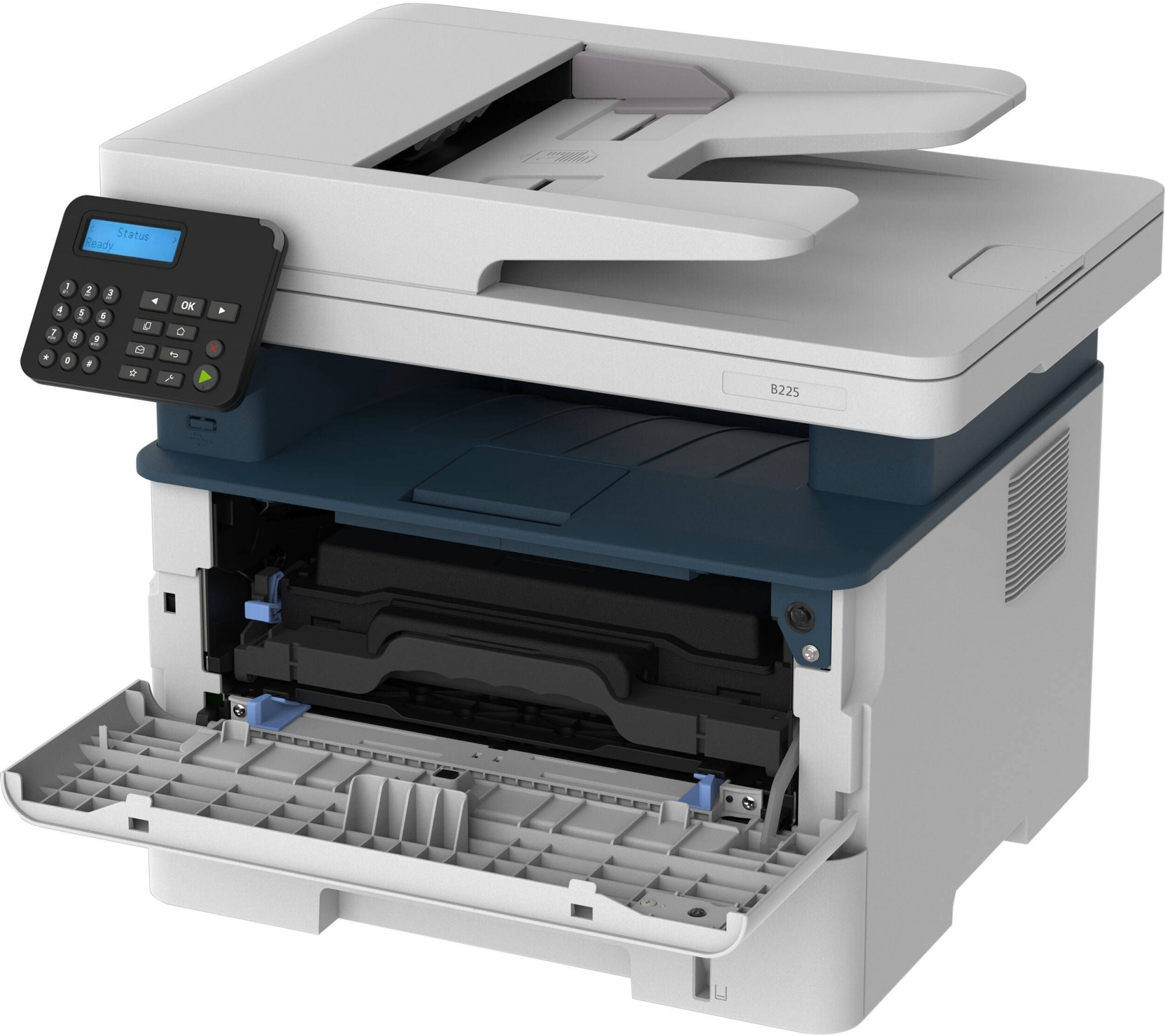МФУ лазерный Xerox WorkCentre B225DNI (B225V_DNI) A4 Duplex Net WiFi белый/синий — фото 6