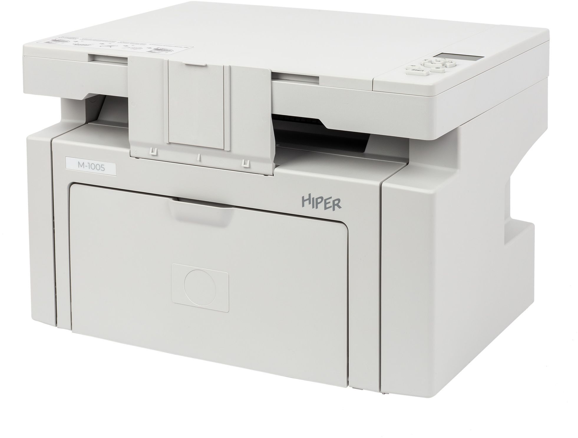 МФУ лазерный Hiper M-1005NW (GR) A4 Net WiFi серый